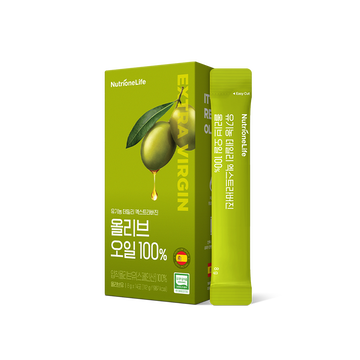 뉴트리원라이프 유기농 데일리 엑스트라버진 올리브오일 100% 1박스 14일분 착즙액 | 뉴트리원