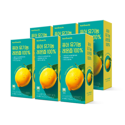 퓨어 유기농 레몬즙 100% (스페인산) | 뉴트리원