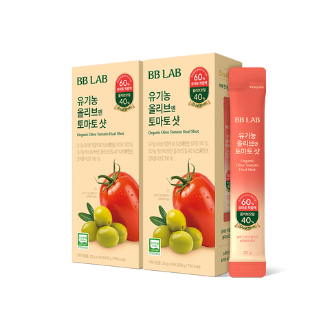 비비랩 유기농 올리브엔 토마토 올토샷 듀얼샷 2박스 20일분 스틱 | 뉴트리원