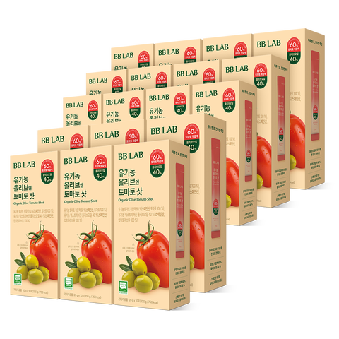 [온우] 유기농 올리브엔 토마토 듀얼샷 | 뉴트리원