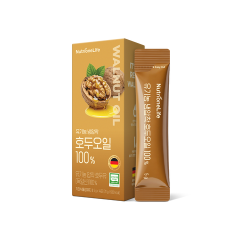 유기농 냉압착 호두오일 100 % | 뉴트리원