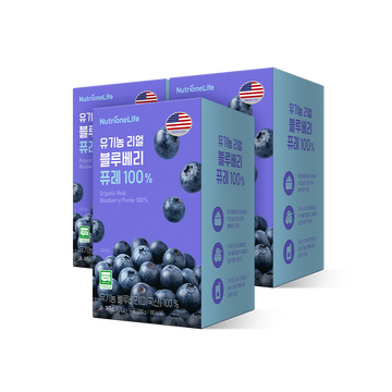 유기농 리얼 블루베리 퓨레 100% | 뉴트리원