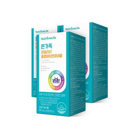 온가족 데일리21 종합비타민미네랄 | 뉴트리원