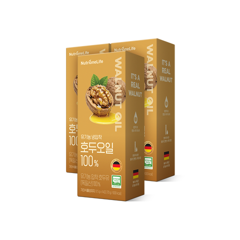 유기농 냉압착 호두오일 100 % | 뉴트리원