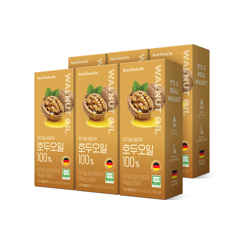 유기농 냉압착 호두오일 100 % | 뉴트리원