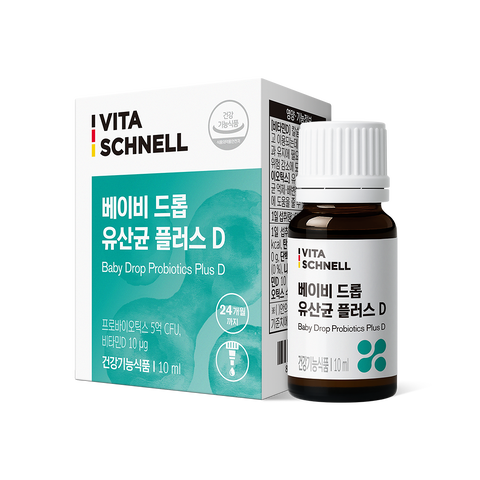 해달홈 베이비 드롭 유산균 플러스 D | 뉴트리원