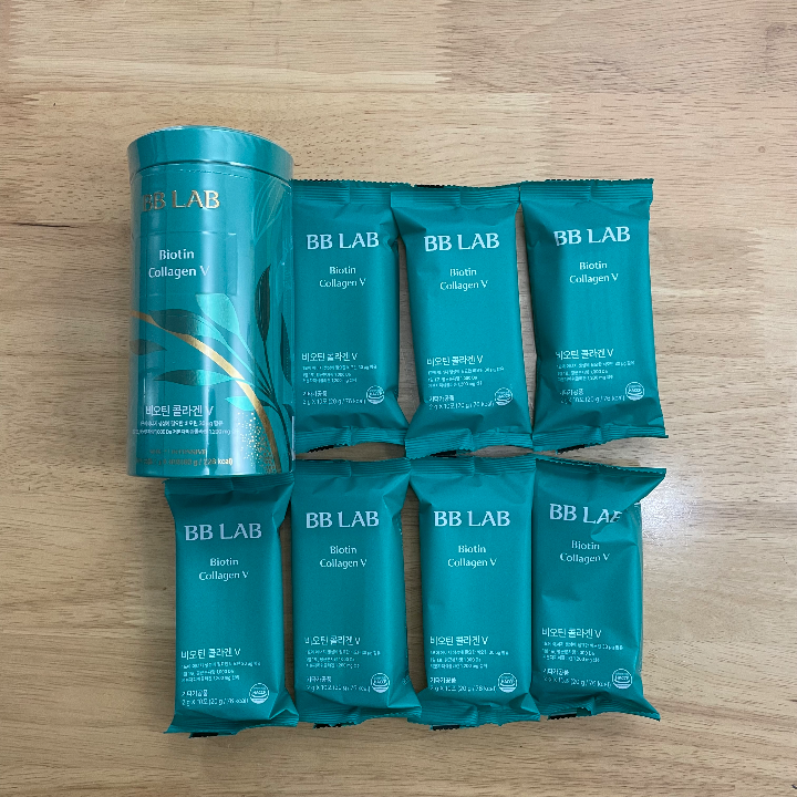비비랩 [에코패키지] 비오틴 콜라겐 V | 베스트 고객후기 뉴트리원