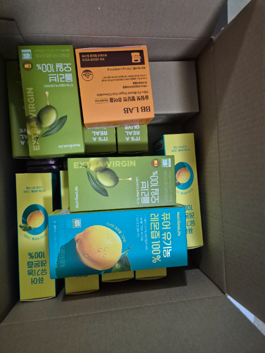 뉴트리원라이프 ★샷잔증정★ 유기농 올리브오일&레몬즙 올레샷 세트구성 | 베스트 고객후기 뉴트리원