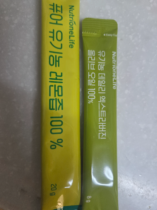 뉴트리원라이프 ★샷잔증정★ 유기농 올리브오일&레몬즙 올레샷 세트구성 | 베스트 고객후기 뉴트리원