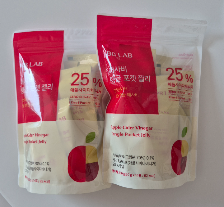 비비랩 애사비 탱글 포켓 젤리 | 베스트 고객후기 뉴트리원